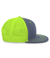 D-Series Trucker Snapback GRAPHITE/NEON GREEN/GRAPHITE rside