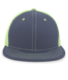 D-Series Trucker Snapback GRAPHITE/NEON YELLOW/GRAPHITE Front