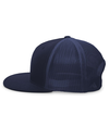 D-Series Trucker Snapback NAVY lside