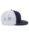 D-Series Trucker Snapback NAVY/WHITE/NAVY rside