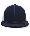 D-Series Trucker Snapback NAVY/WHITE/NAVY Front