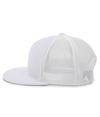 D-Series Trucker Snapback SILVER lside