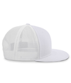 D-Series Trucker Snapback SILVER rside