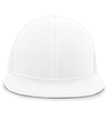 D-Series Trucker Snapback WHITE Front