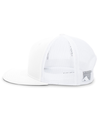D-Series Trucker Snapback WHITE lside