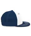 D-Series Trucker Snapback WHITE/NAVY/NAVY rside