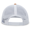 D-Series Trucker Snapback GRAPHITE/WHITE/NEON ORANGE Back