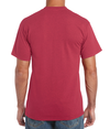 Heavy Cotton Adult T-Shirt ANTIQUE CHERRY RED (90C/10P) Back