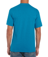 Heavy Cotton Adult T-Shirt ANTIQUE SAPPHIRE (90C/10P) Back