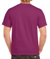 Heavy Cotton Adult T-Shirt BERRY Back