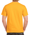 Heavy Cotton Adult T-Shirt GOLD Back