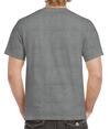 Heavy Cotton Adult T-Shirt GRAPHITE HEATHER (50C/50P) Back