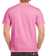 Heavy Cotton Adult T-Shirt HEATHER RADIANT ORCHID (50C/50P) Back