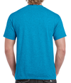 Heavy Cotton Adult T-Shirt HEATHER SAPPHIRE (50C/50P) Back