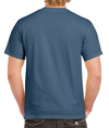 Heavy Cotton Adult T-Shirt INDIGO BLUE Back