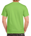 Heavy Cotton Adult T-Shirt LIME Back