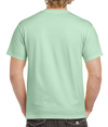 Heavy Cotton Adult T-Shirt MINT GREEN Back
