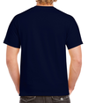Heavy Cotton Adult T-Shirt NAVY Back