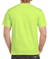 Heavy Cotton Adult T-Shirt NEON GREEN (50C/50P) Back