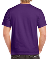 Heavy Cotton Adult T-Shirt PURPLE Back