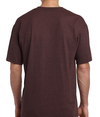 Heavy Cotton Adult T-Shirt RUSSET (50C/50P) Back