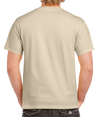 Heavy Cotton Adult T-Shirt SAND Back