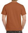 Heavy Cotton Adult T-Shirt T. ORANGE Back