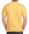 Heavy Cotton Adult T-Shirt YELLOW HAZE Back