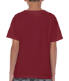 Heavy Cotton Youth T-Shirt GARNET Back