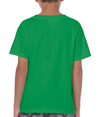 Heavy Cotton Youth T-Shirt IRISH GREEN Back