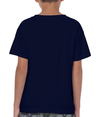 Heavy Cotton Youth T-Shirt NAVY Back
