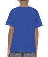 Heavy Cotton Youth T-Shirt NEON BLUE (50C/50P) Back