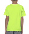 Heavy Cotton Youth T-Shirt NEON GREEN (50C/50P) Back