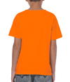 Heavy Cotton Youth T-Shirt S ORANGE (50C/50P) Back
