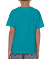 Heavy Cotton Youth T-Shirt TROPICAL BLUE Back