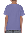 Heavy Cotton Youth T-Shirt VIOLET Back