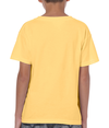 Heavy Cotton Youth T-Shirt YELLOW HAZE Back