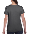 Heavy Cotton Womens T-Shirt DARK HEATHER (50C/50P) Back