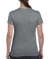 Heavy Cotton Womens T-Shirt GRAPHITE HEATHER (50C/50P) Back