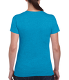 Heavy Cotton Womens T-Shirt HEATHER SAPPHIRE (50C/50P) Back