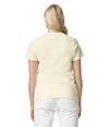 Heavy Cotton Womens T-Shirt OFF WHITE BACK