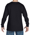 Heavy Cotton Youth Long Sleeve BLACK Back