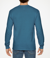Heavy Cotton Long Sleeve Tee INDIGO BLUE Back