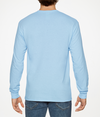 Heavy Cotton Long Sleeve Tee LIGHT BLUE Back
