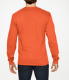 Heavy Cotton Long Sleeve Tee ORANGE Back