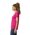 Heavy Cotton Womens V-Neck HELICONIA side