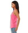 Womens Jersey Racerback Tank CHARITY PINK Side