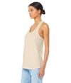 Womens Jersey Racerback Tank NATURAL Side
