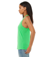 Womens Jersey Racerback Tank SYNTHETIC GREEN Side