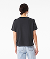 Womens Heavyweight Tee DARK GREY BACK